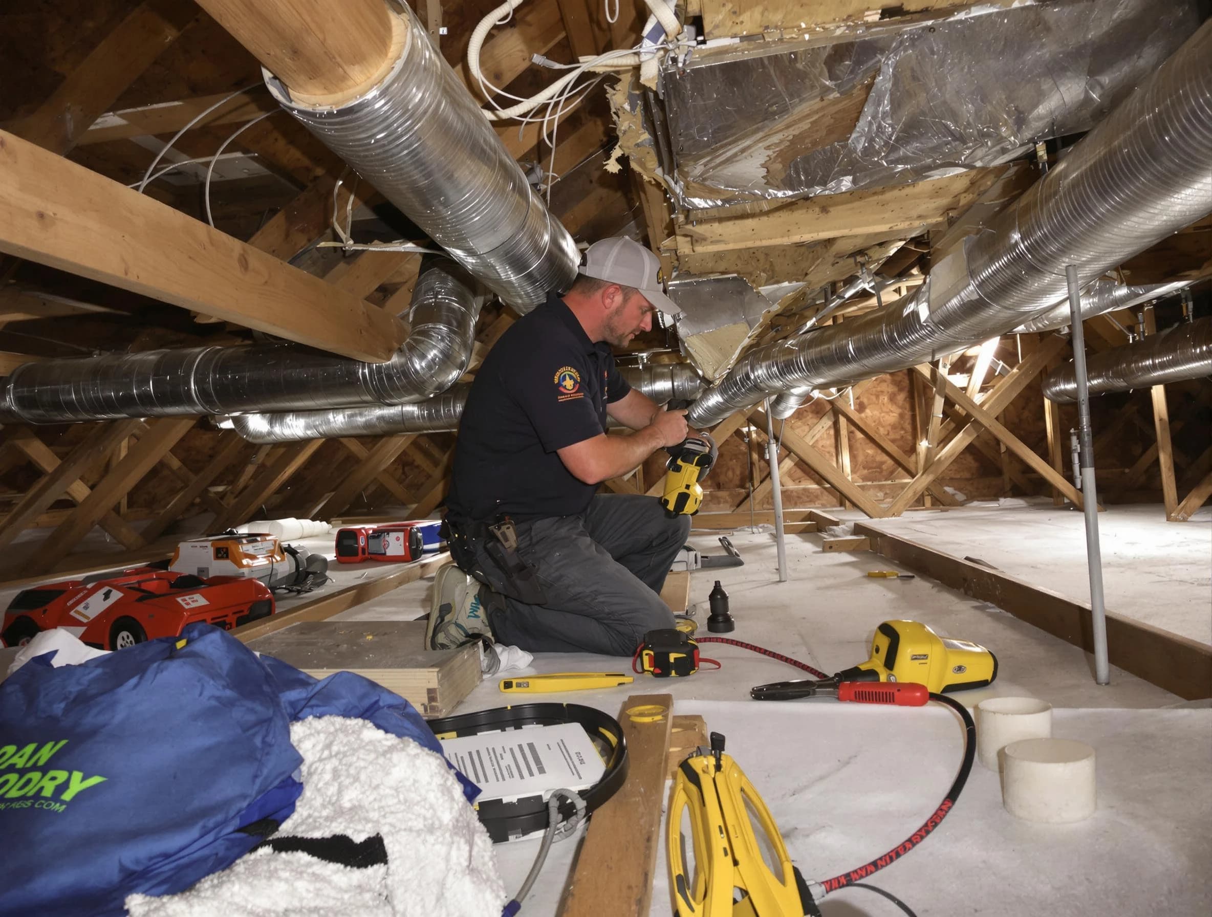 Professional air duct repair by The Village Air Duct Cleaning in The Village