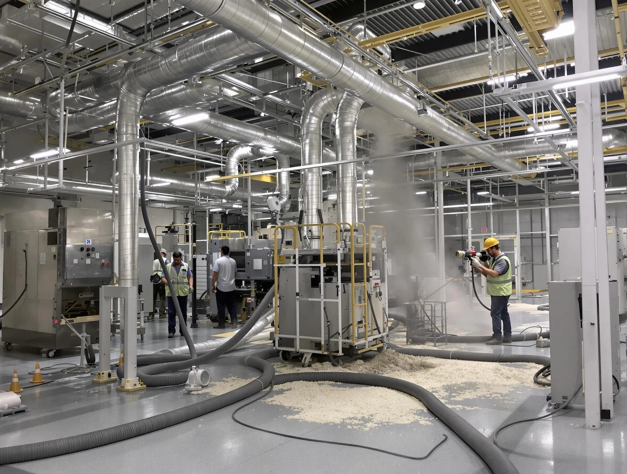 Heavy-duty industrial duct cleaning by The Village Air Duct Cleaning in The Village