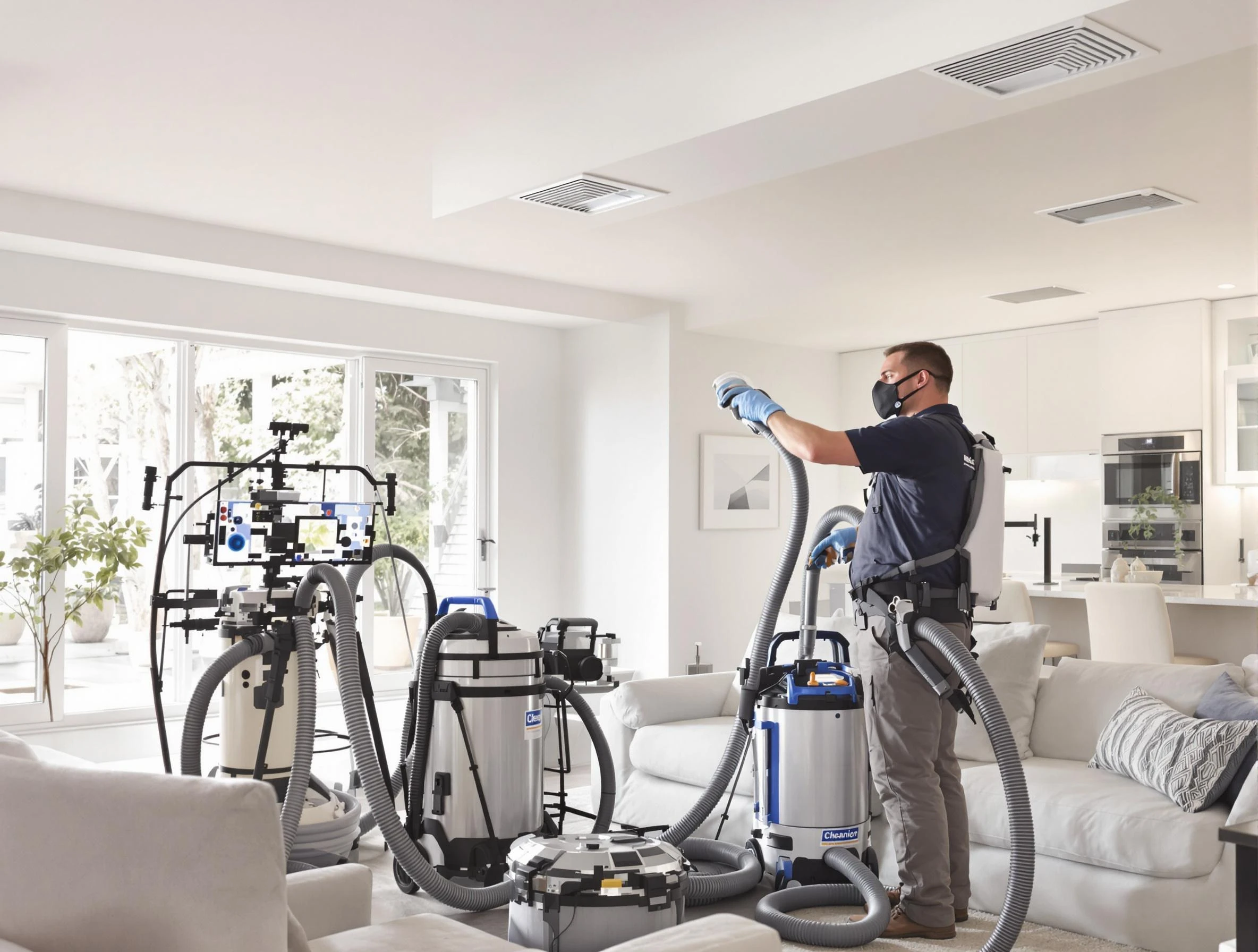 Professional AC duct cleaning by The Village Air Duct Cleaning in The Village