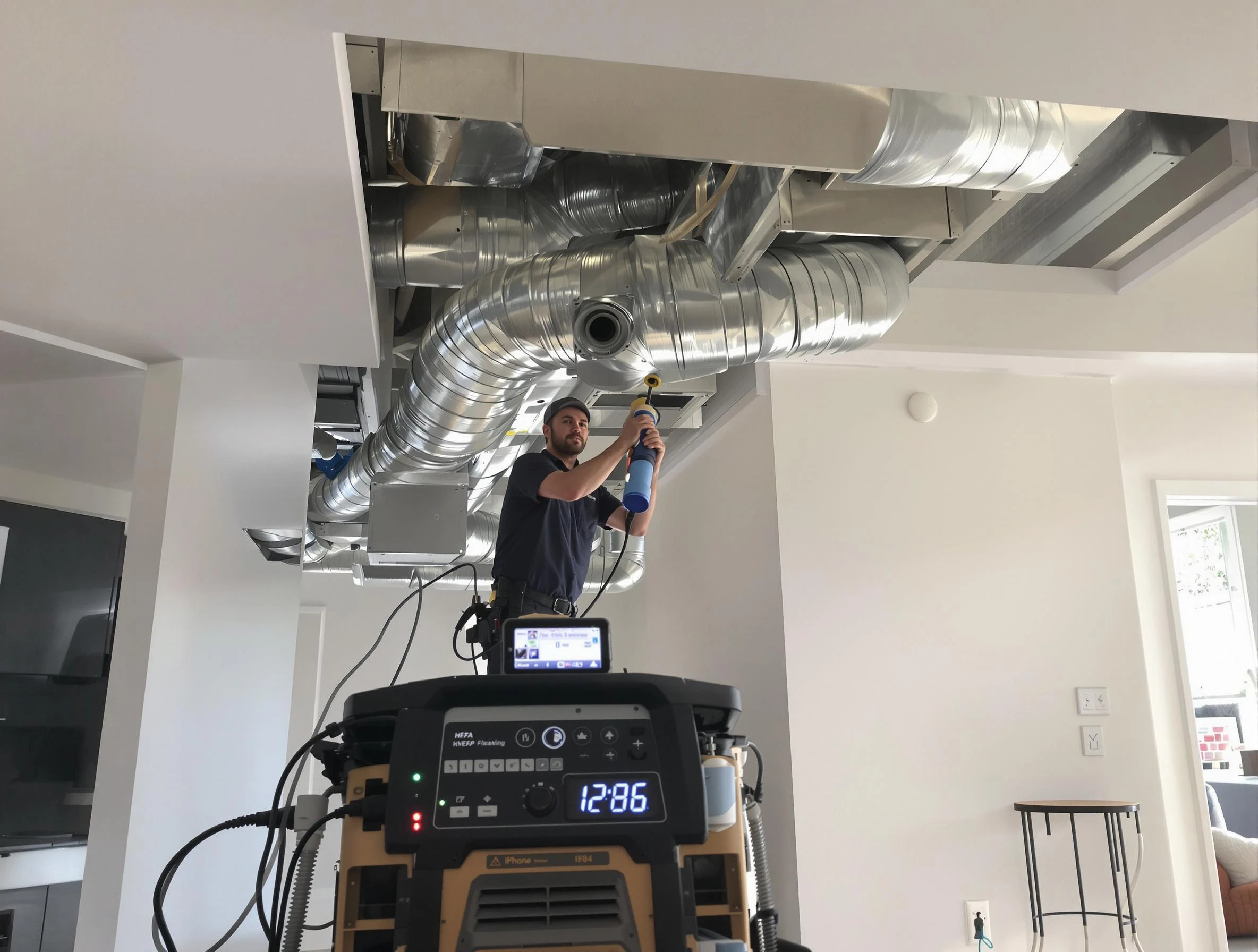 Advanced pure air duct cleaning by The Village Air Duct Cleaning in The Village